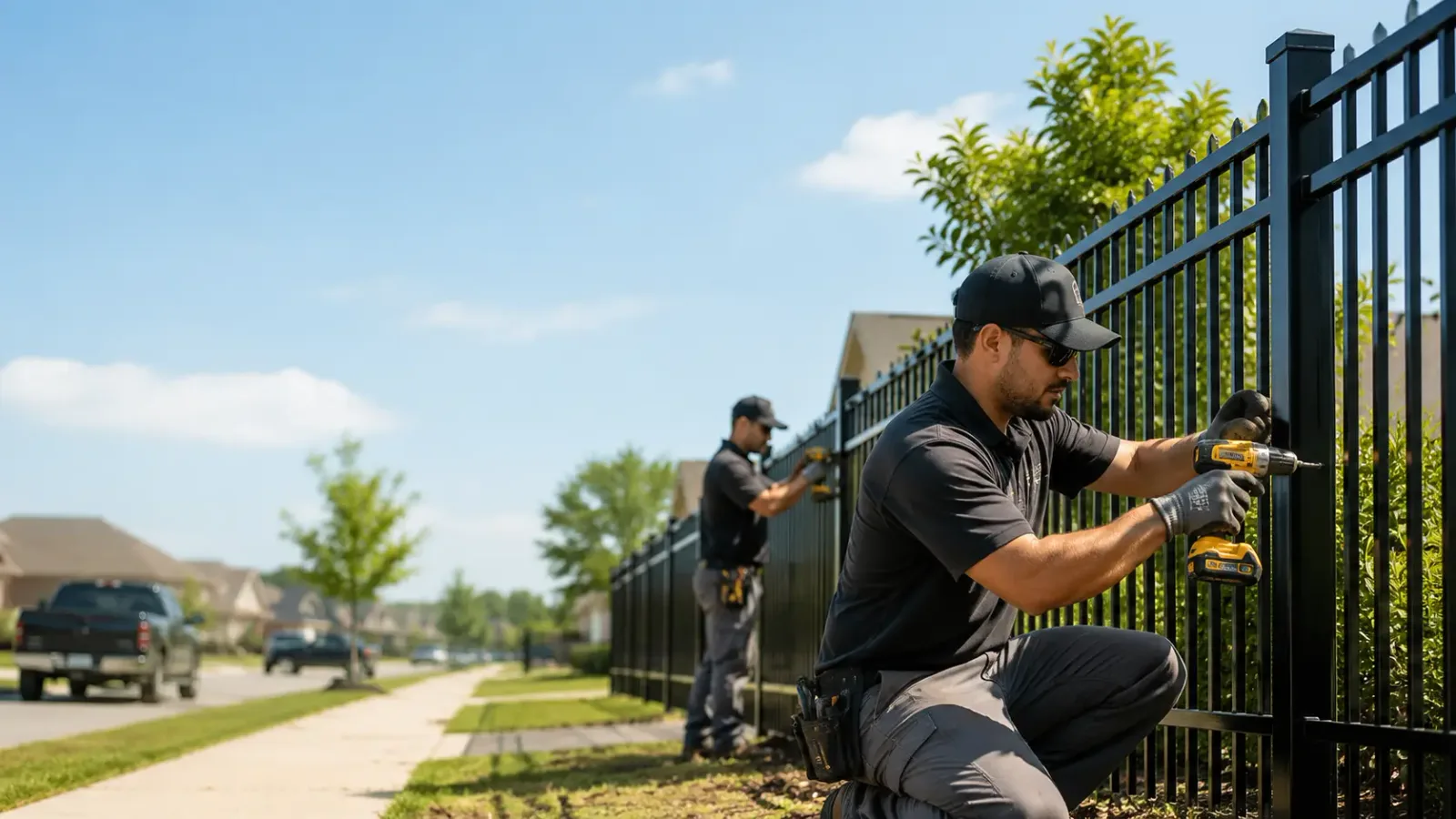 Metal Fence Installation in Vienna, MD